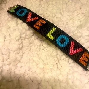 LOVE bracelet.